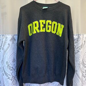 Oregon State, long sleeve gray sweatshirt, size medium